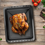 Backblech 3er SPARSET 422x370x 25 und 40 mm mit 2 Backbleche 2 tiefe emailliert und 1 Backrost 422x370x25 passend für Electrolux AEG Juno Zoppas Zanussi Teile Nr. 3531939233 / 353193921-7