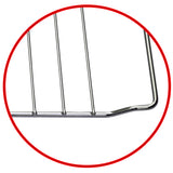 Uniq Dealz 465x375x25 mm Backrost / Backgitter/ Ofengitter/ Kombirost/ Grillrost  verchromt passend für Herde: BSH-Gruppe: Bosch Balay Constructa Siemens TeileNr. 00574876 / 574876